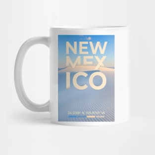 New Mexico Travel Poster Mug